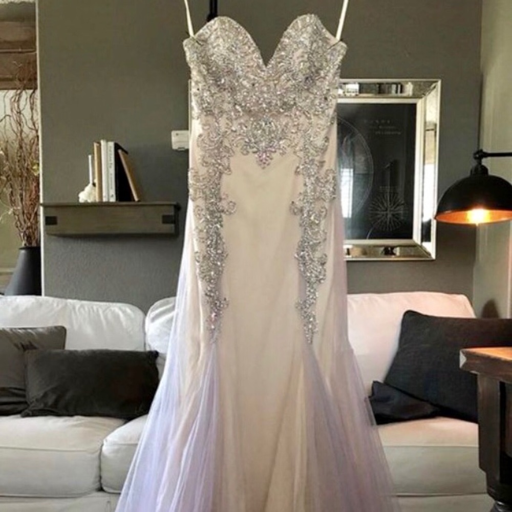 Excellent condition~ Rhinestone Formal Dress